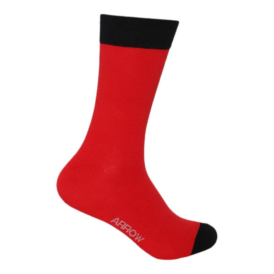 Calcetines Hombre Pack 4 Arrow Design Multicolor Rojo