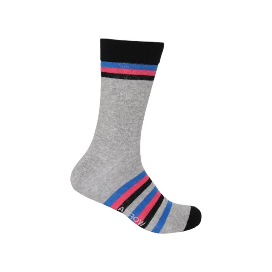 Calcetines Hombre Pack 4 Arrow Design Multicolor Azul