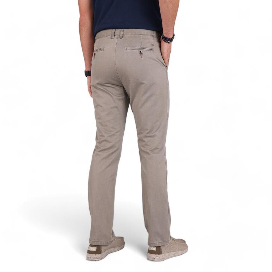 Pantalón Chino Basico Hombre Arrow Café