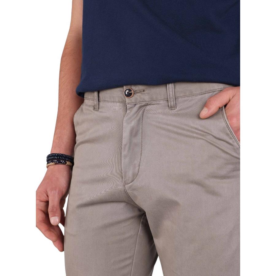 Pantalón Chino Basico Hombre Arrow Café