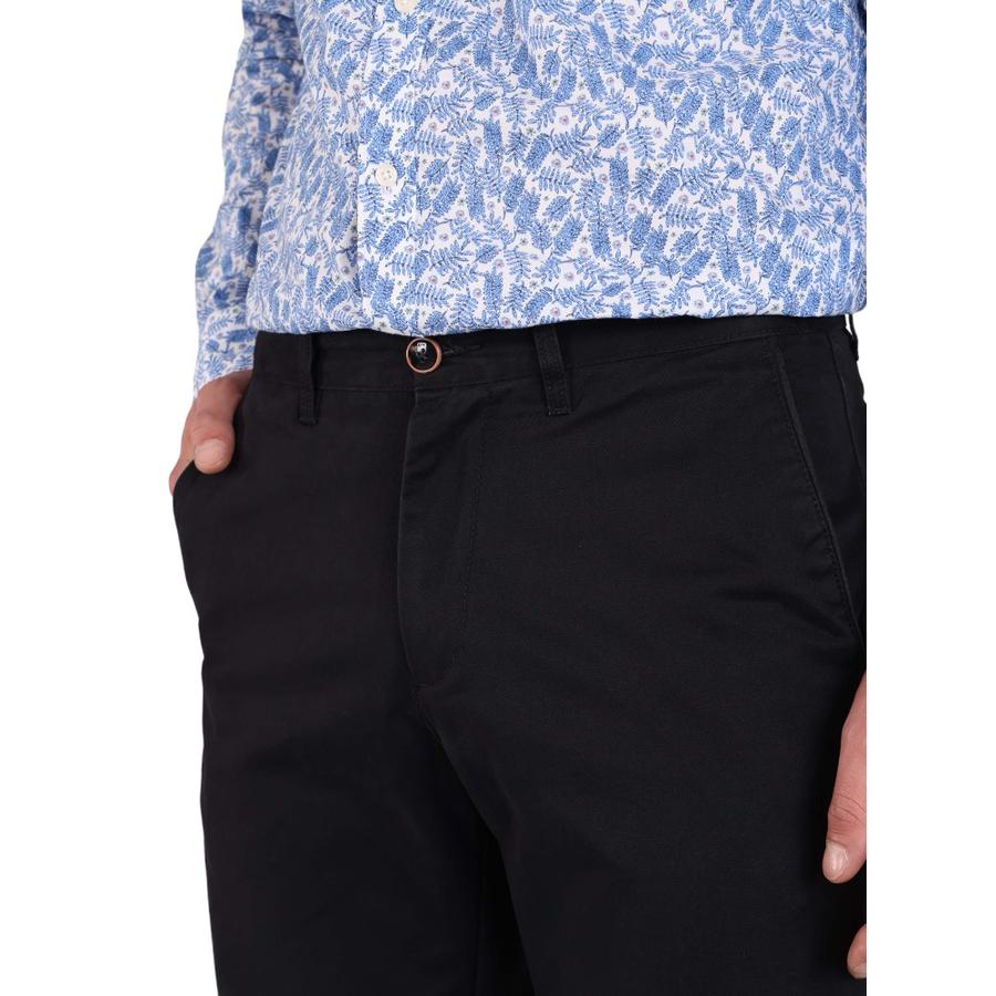 Pantalón Chino Basico Hombre Arrow Negro