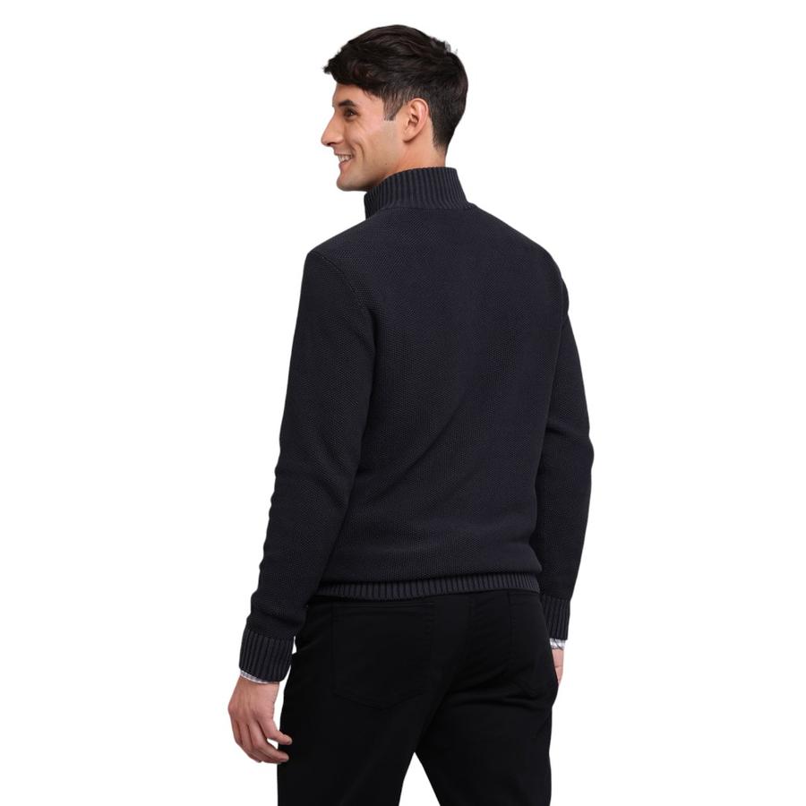 Sweater Stone Wash Hombre Arrow Azul Marino