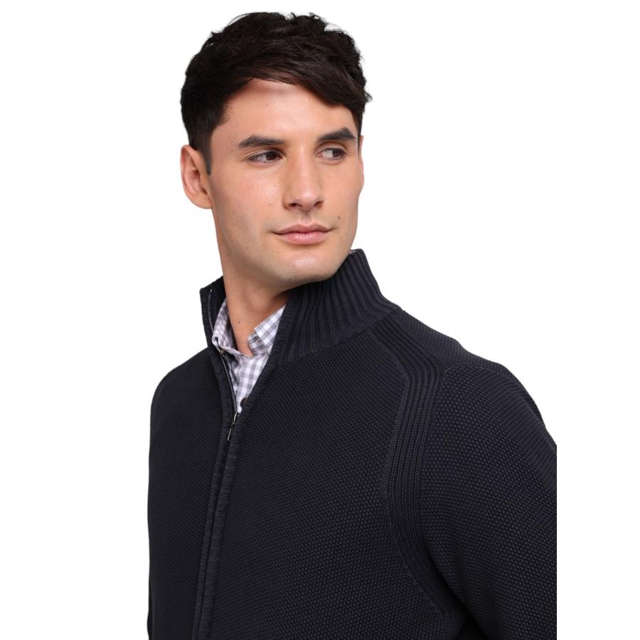 Sweater Stone Wash Hombre Arrow Azul Marino