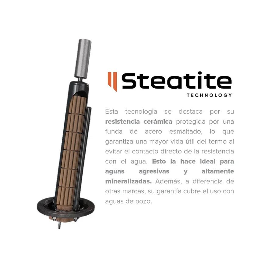 Termo Eléctrico Atlantic Steatite 80 Litros 