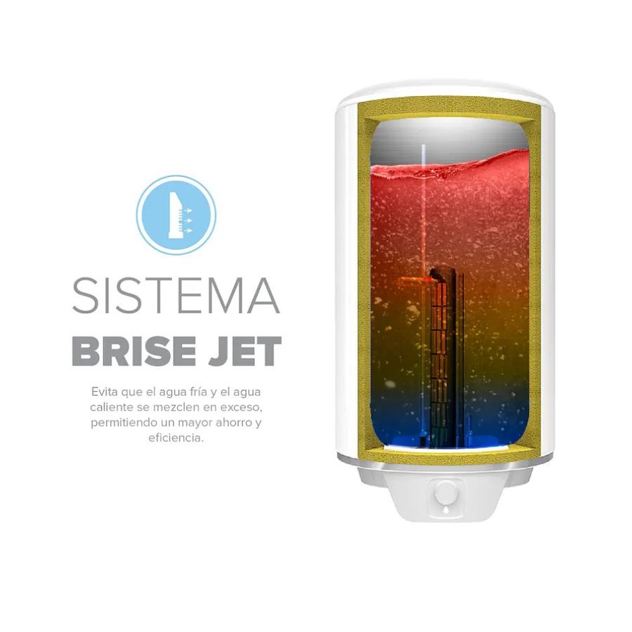 Termo Eléctrico Atlantic Steatite 80 Litros 