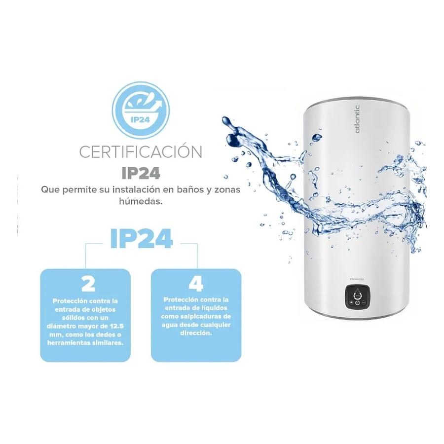 Termo Eléctrico Atlantic Genius 100 Litros