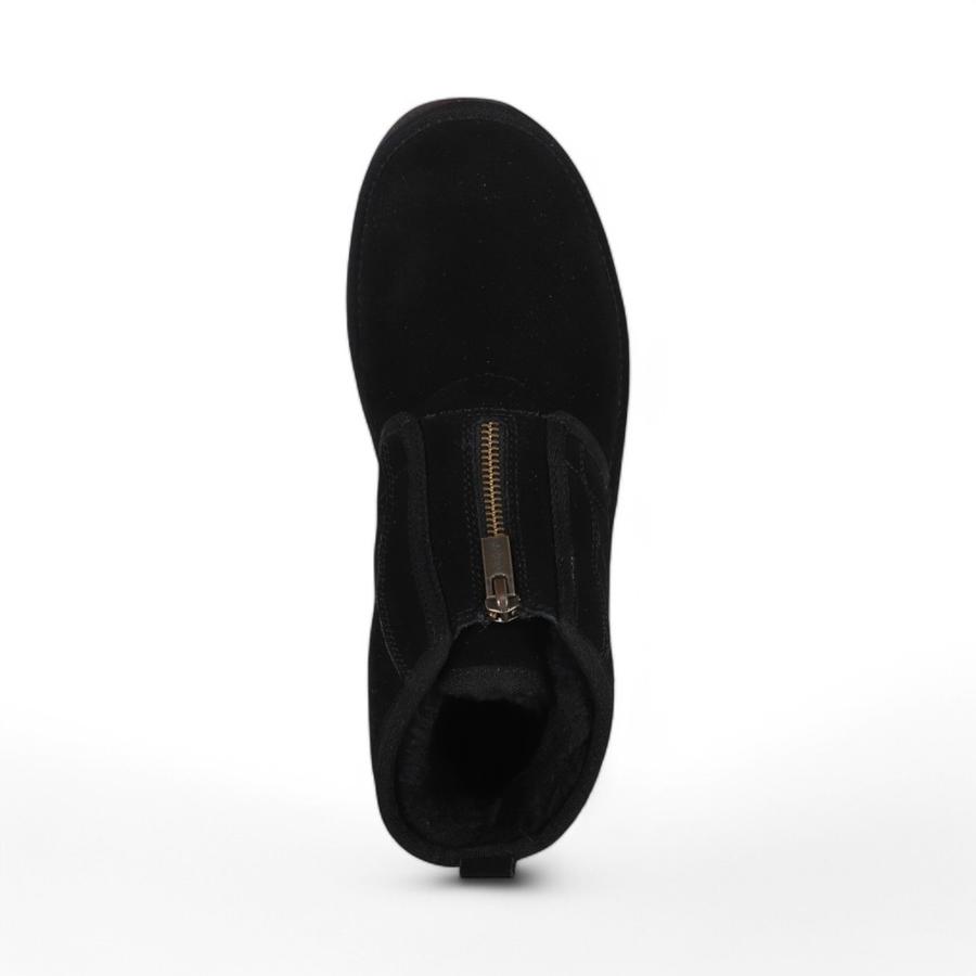 Bota Urbana Mujer Bamers Platform Blast Zip Negro