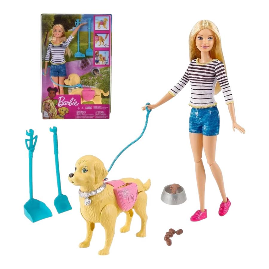 Barbie Paseo De Perrito