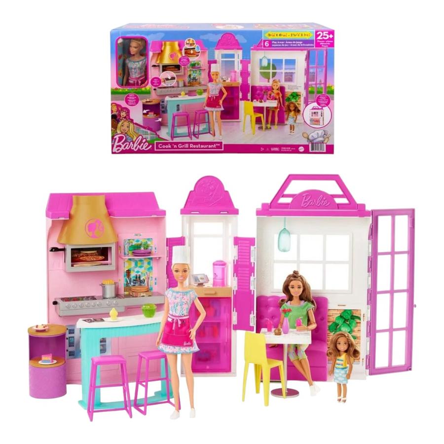 Barbie Restaurante Con Muneca