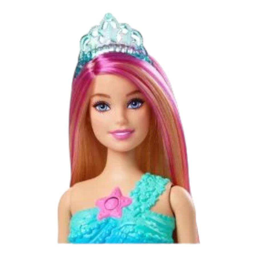 Barbie Sirena Luces Brillos