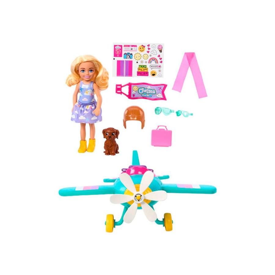 Barbie Set De Juego Chelsea Piloto De Avión