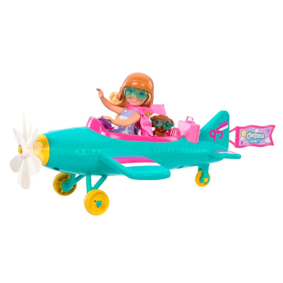 Barbie Set De Juego Chelsea Piloto De Avión