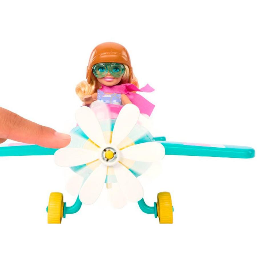 Barbie Set De Juego Chelsea Piloto De Avión