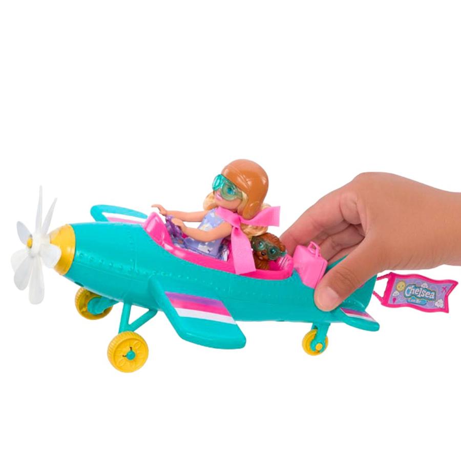 Barbie Set De Juego Chelsea Piloto De Avión