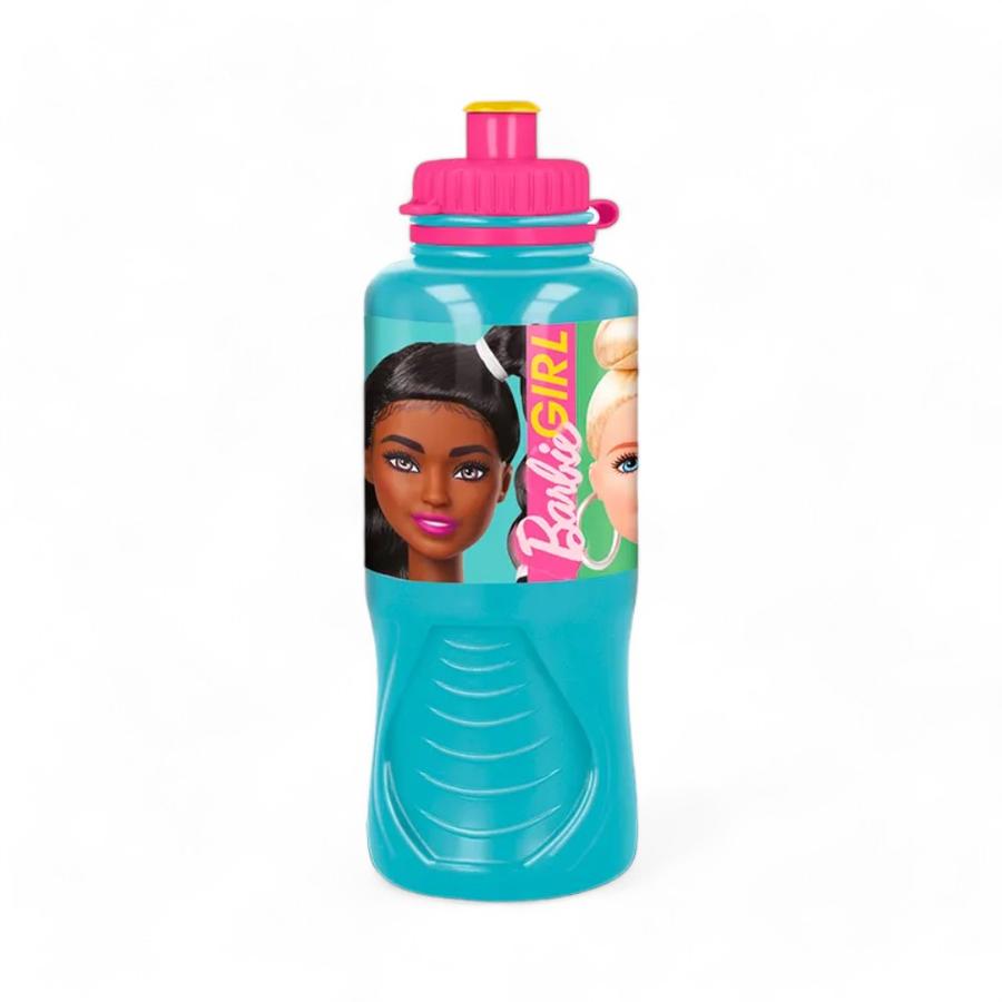 Botella Infantil Barbie Ergo Sport 430 Ml Celeste