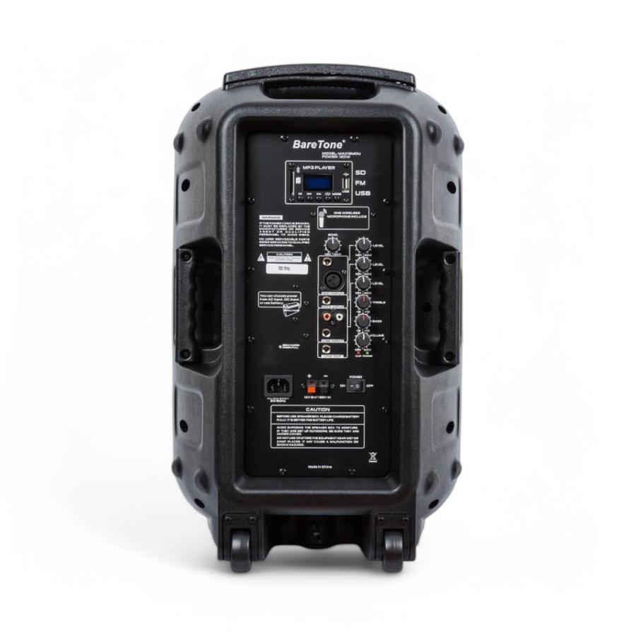 Parlante Activo 12 Baretone 120W Rms Negro