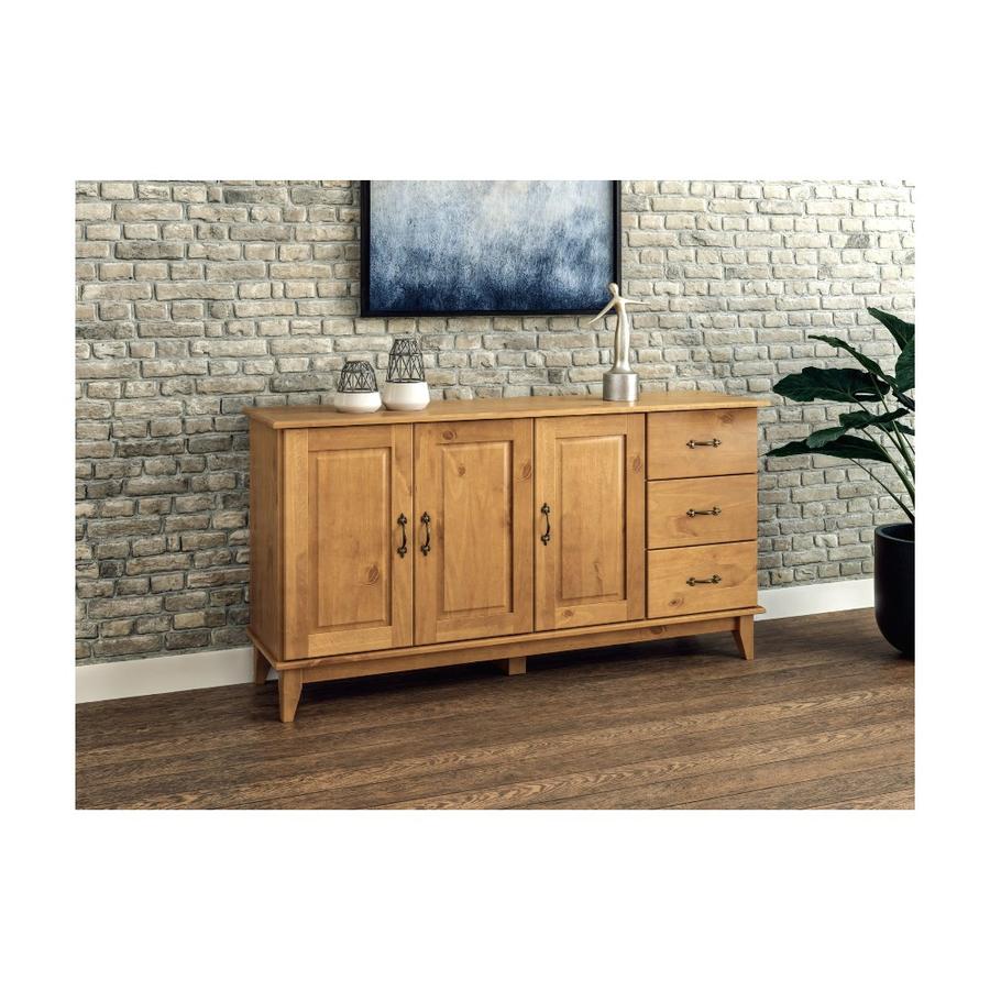 Buffet Baum 1560 Bella 3 Puertas 3 Cajones Café Acacia 