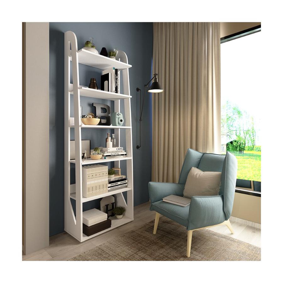 Estantería Baum Floripa 60x183.5 Cm blanco
