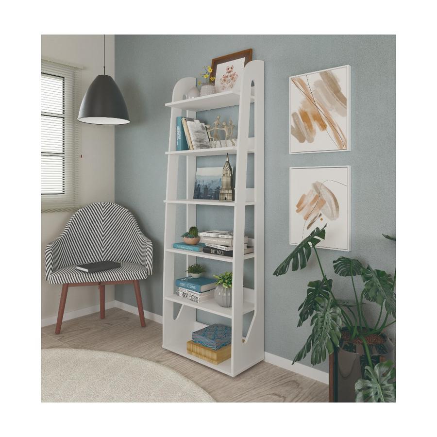 Estantería Baum Floripa 60x183.5 Cm blanco