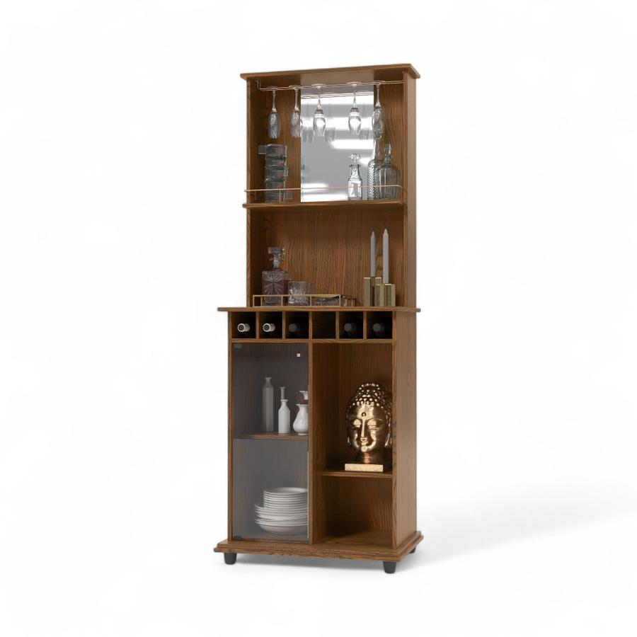 Mueble Bar Baum América 186x72 Cm Café