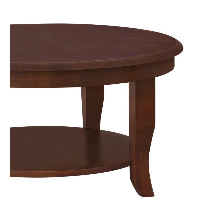 Mesa De Centro Baum Walnut Café