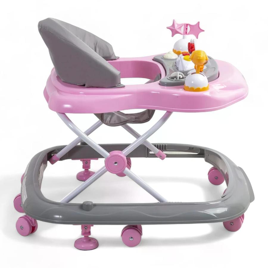 Andador Music Bebesit Airbus Gris Rosa