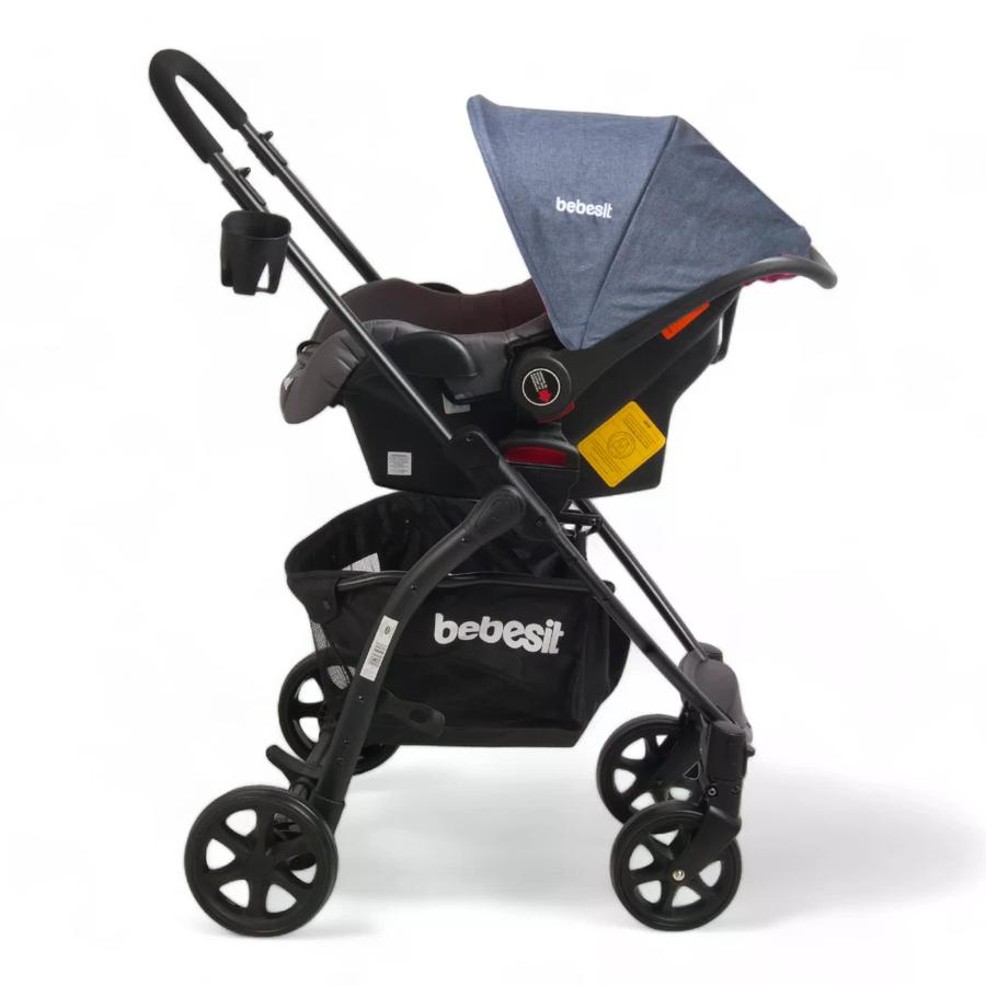 Coche Travel Bebesit System Fenix Azul
