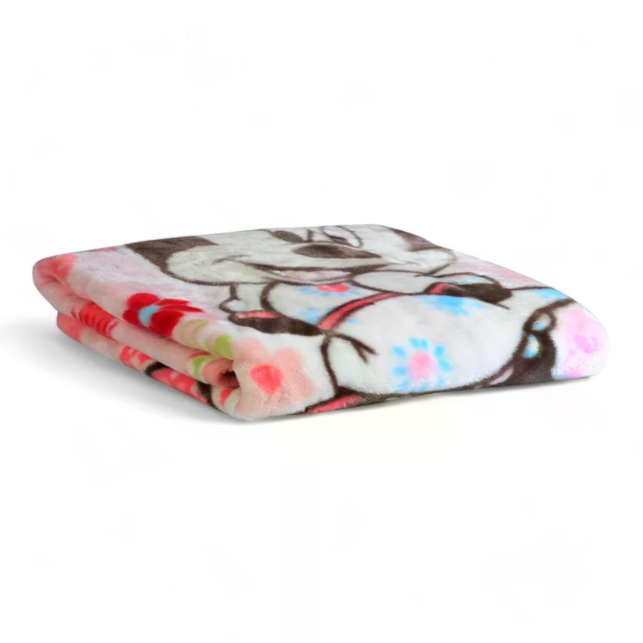 Manta Luxe Bebesit Minnie Rosado