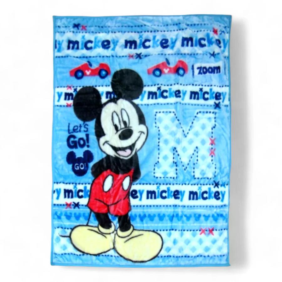 Saco Con Broche Bebesit Mickey Celeste