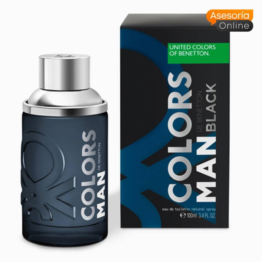 Perfume Benetton Colors Black Man EDT 100Ml