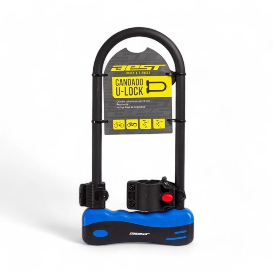 Candado U Lock Best Con Llave 165x320 Mm