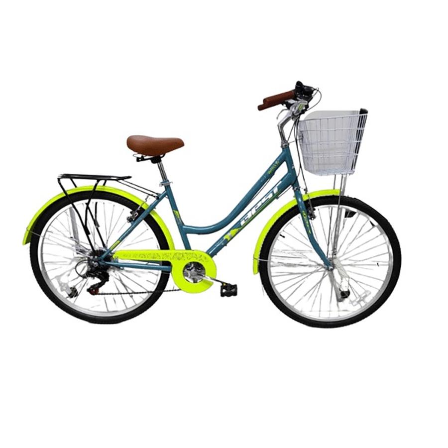 Bicicleta Best City Branta Aro 26 6v T17