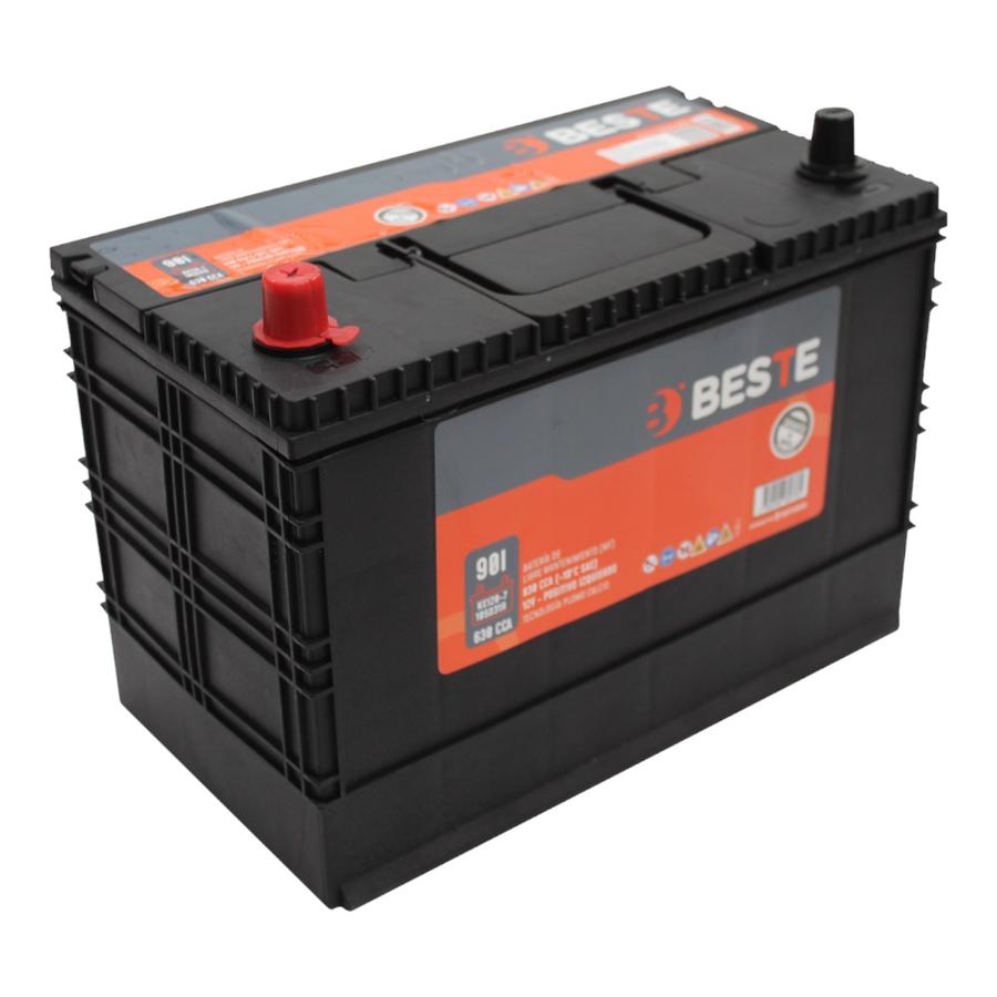 Batería 90 Ah Beste NX120-7 Positivo Izquierdo 650