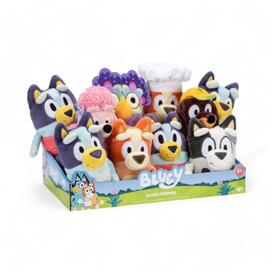 Peluche Coleccionable Bluey And Friends Series 11 Multicolor