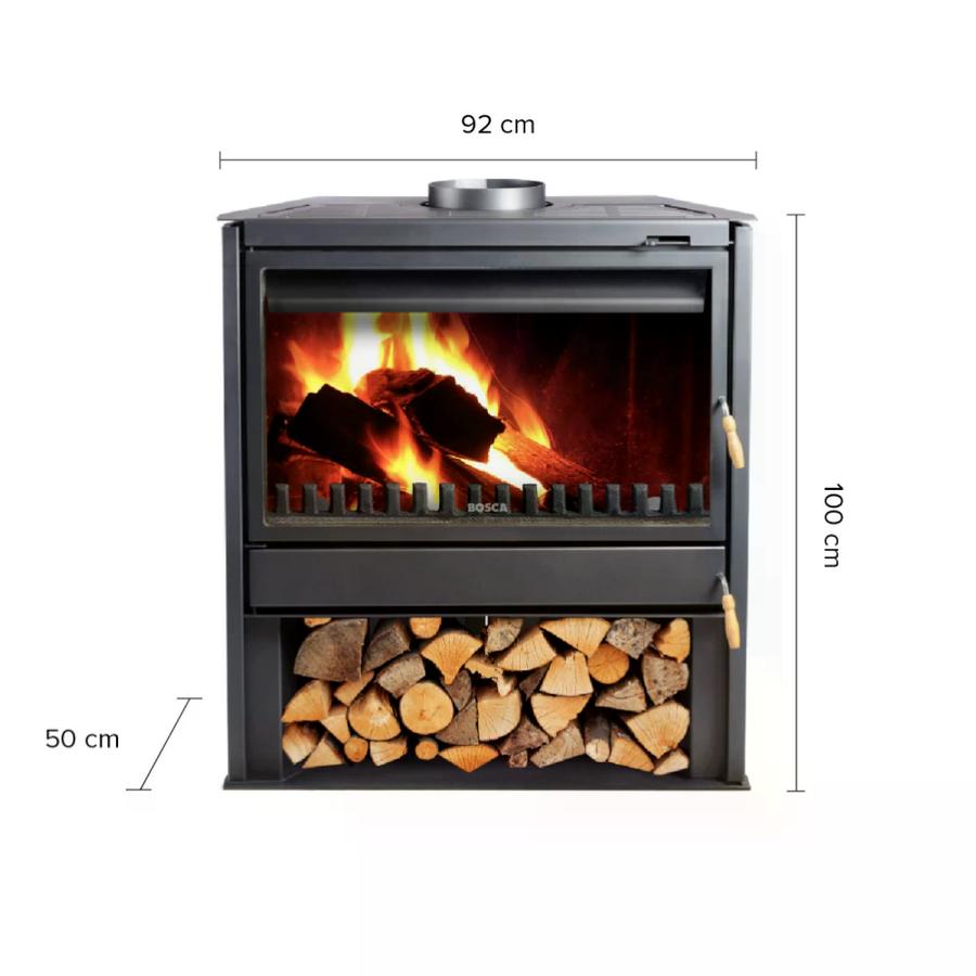 Calefactor Bosca a Leña Chimenea 850 FS