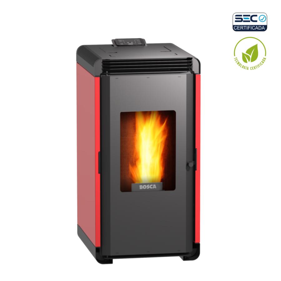 Estufa Pellet Bosca Hera Roja