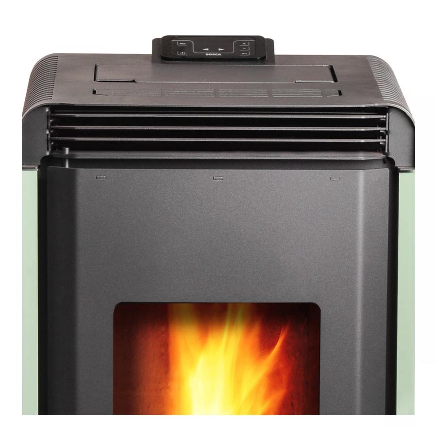 Calefactor Bosca a Pellet Hera Verde