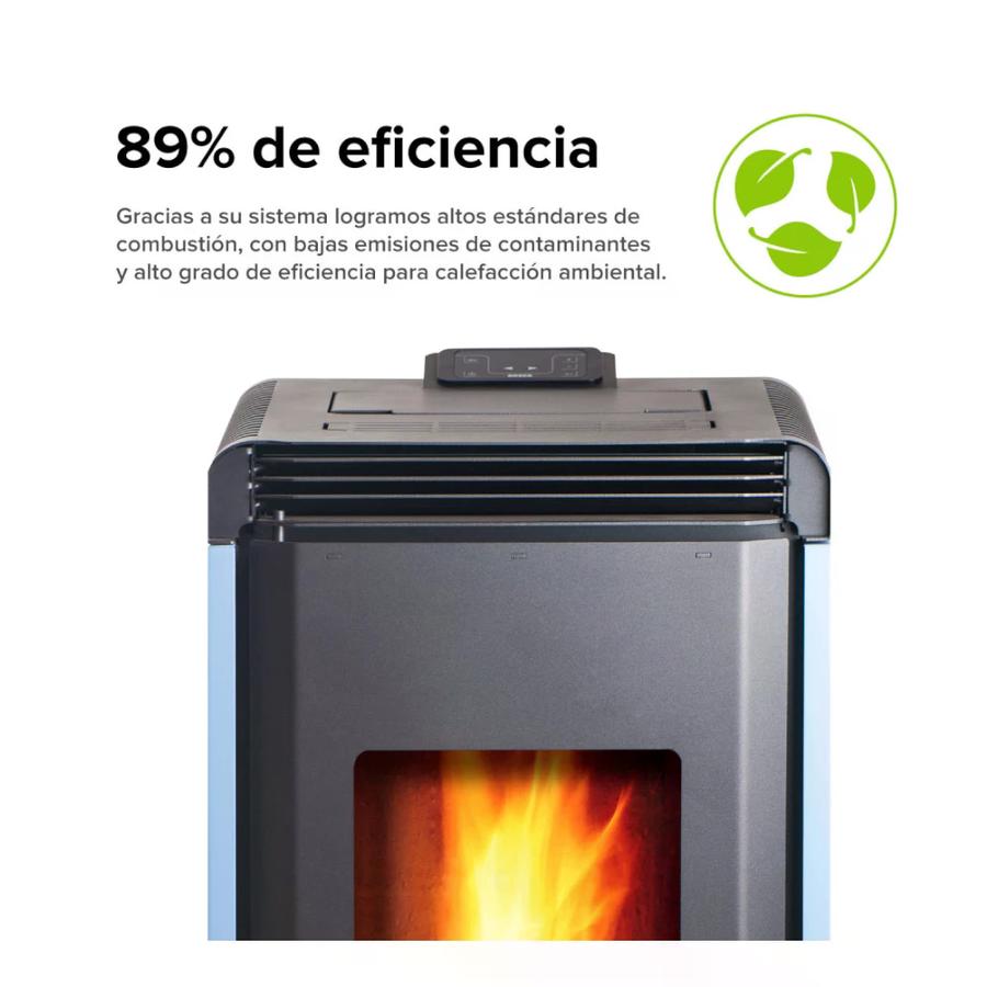 Calefactor Bosca a Pellet Hera Azul
