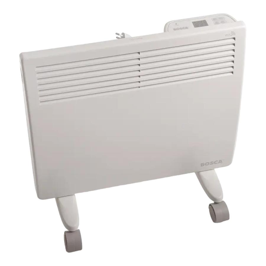 Calefactor Eléctrico B1000 Wifi Convector Boscar Blanco