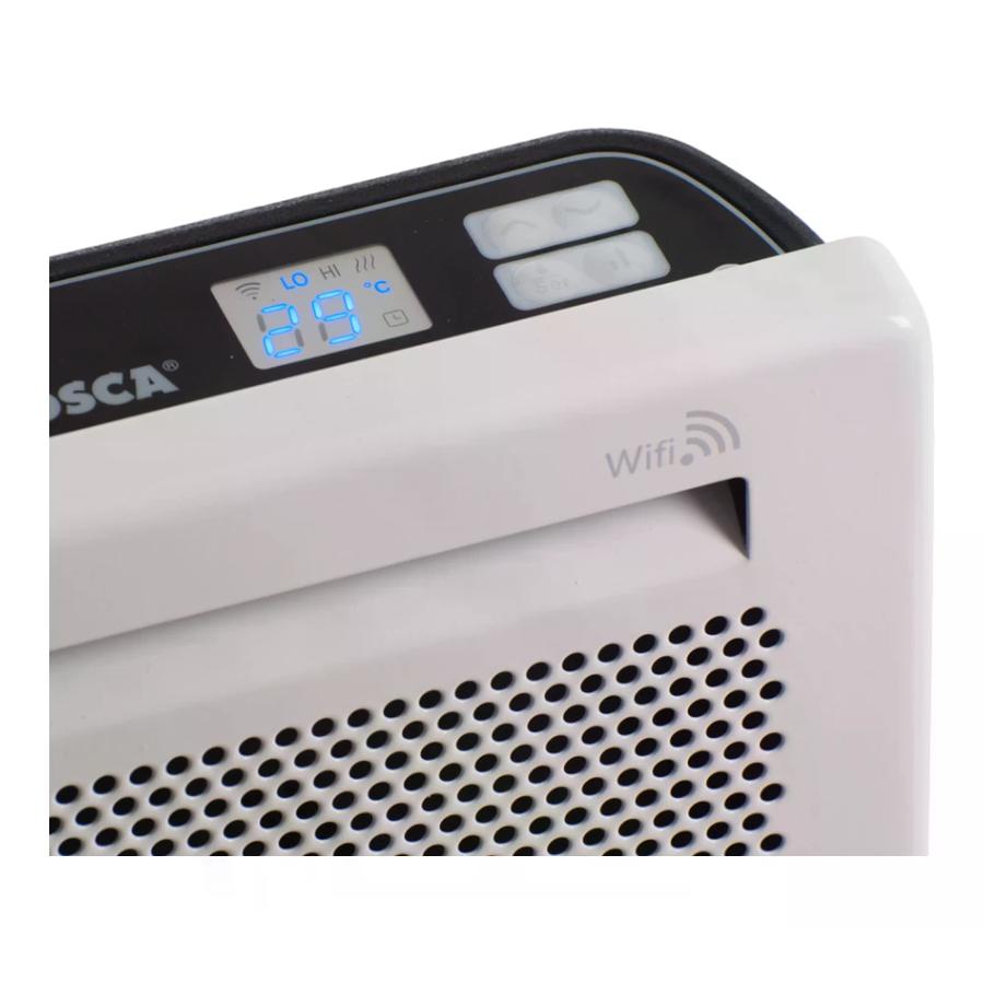 Calefactor Electrico Bosca Thelios Wifi 1000 Radiante