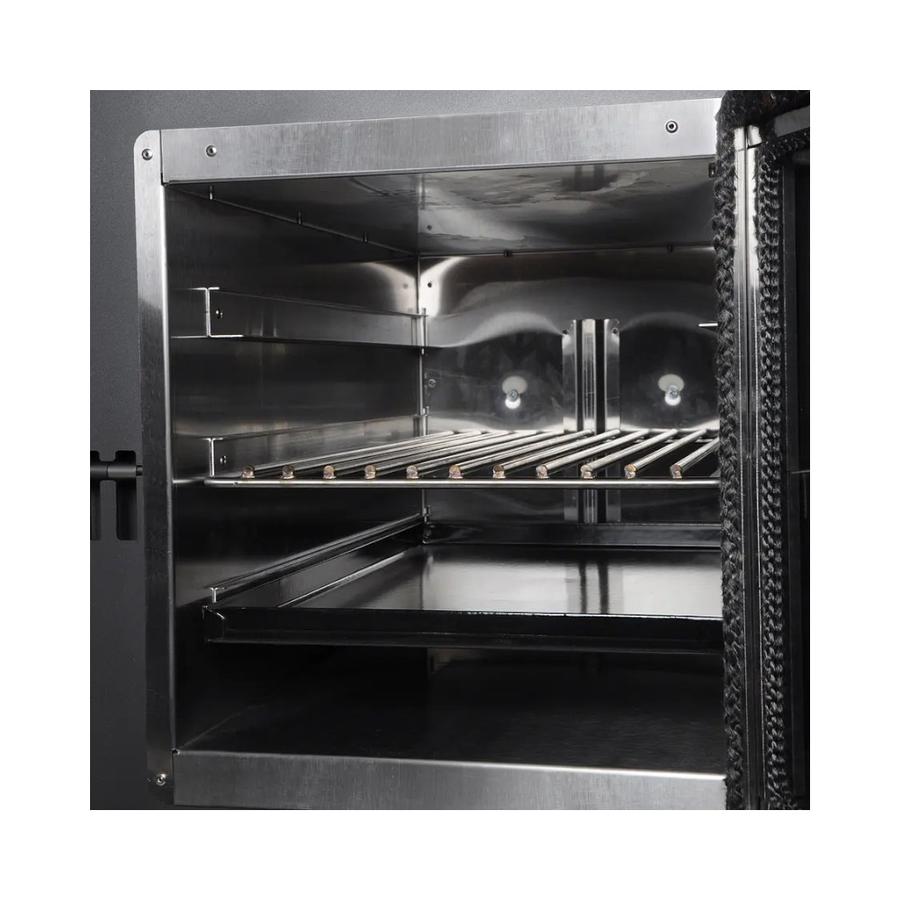 Cocina Leña Bosca Ares 70 39.5 Litros Negro