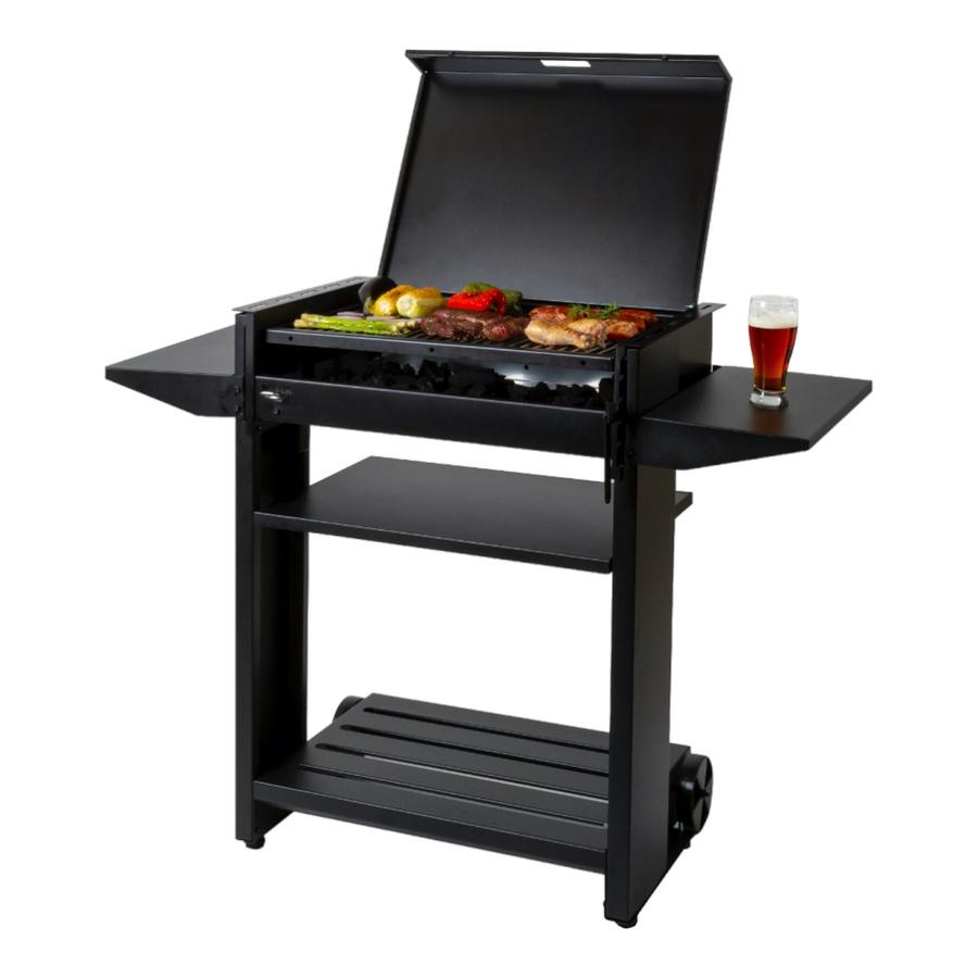 Parrilla Carbon Bosca Alerce Full Negro
