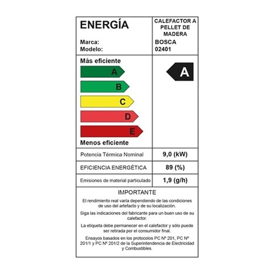 Estufa Pellet Hera Marfil