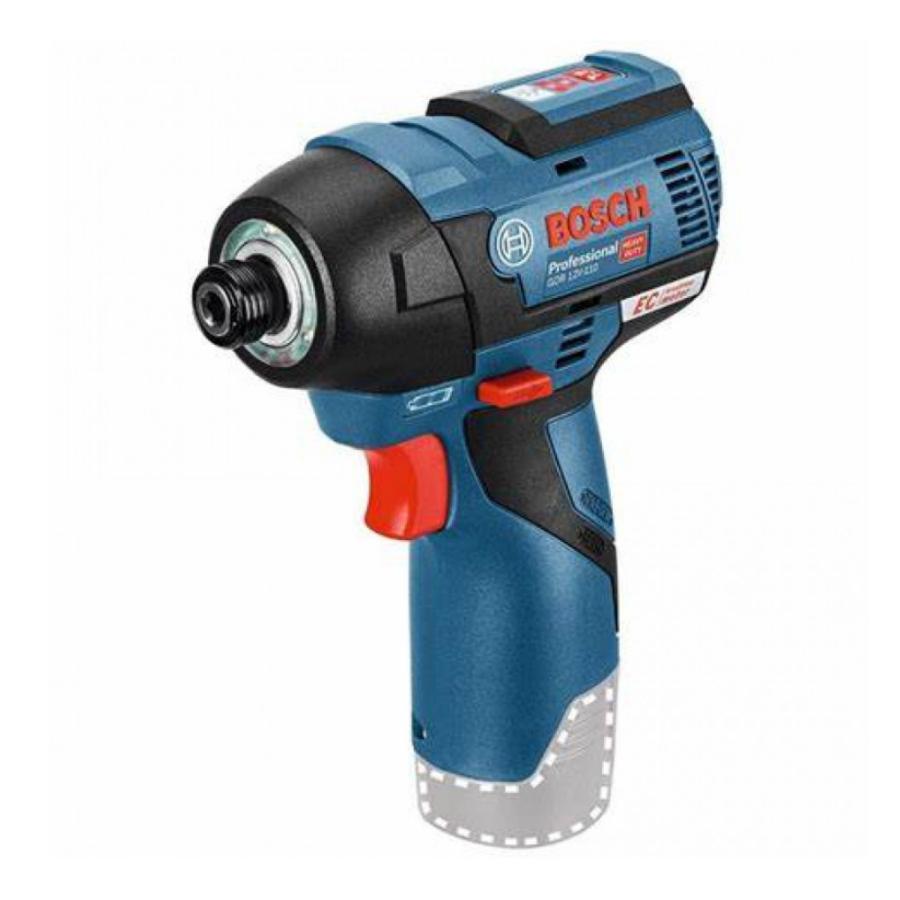 Llave De Impacto Bosch Gdr 12v-110 Solo Azul