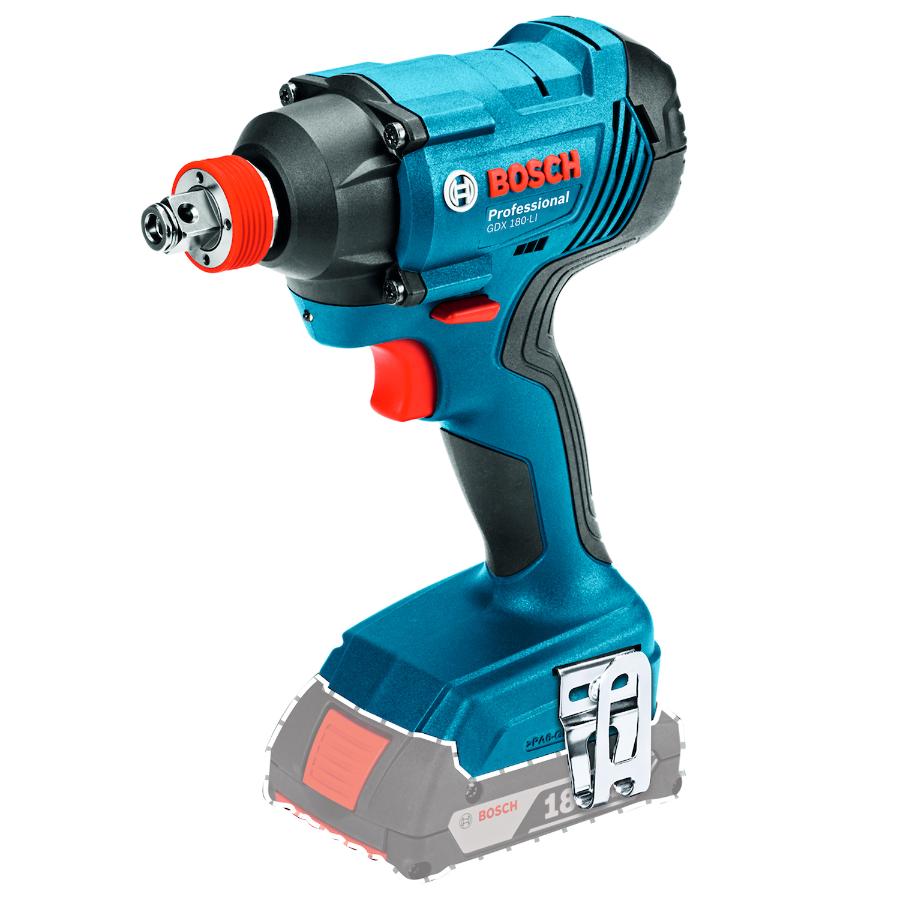 Taladro Atornillador Bosch Gsb 180-Li + Llave Gdx 180-Li