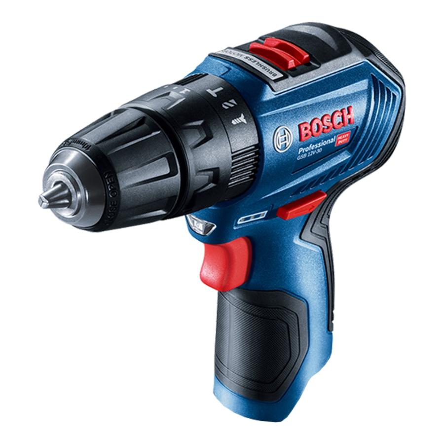 Taladro Bosch Gsb 12v-30 Solo Azul