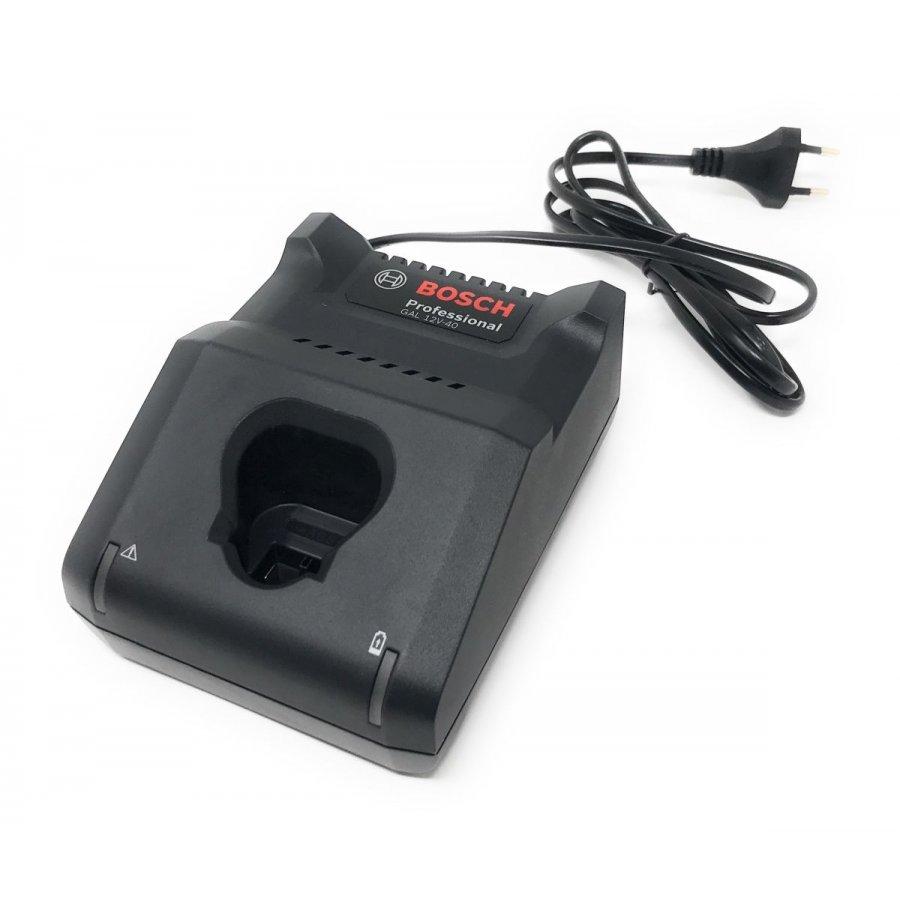 Cargador Rapido Bosch 12v - 20 Negro