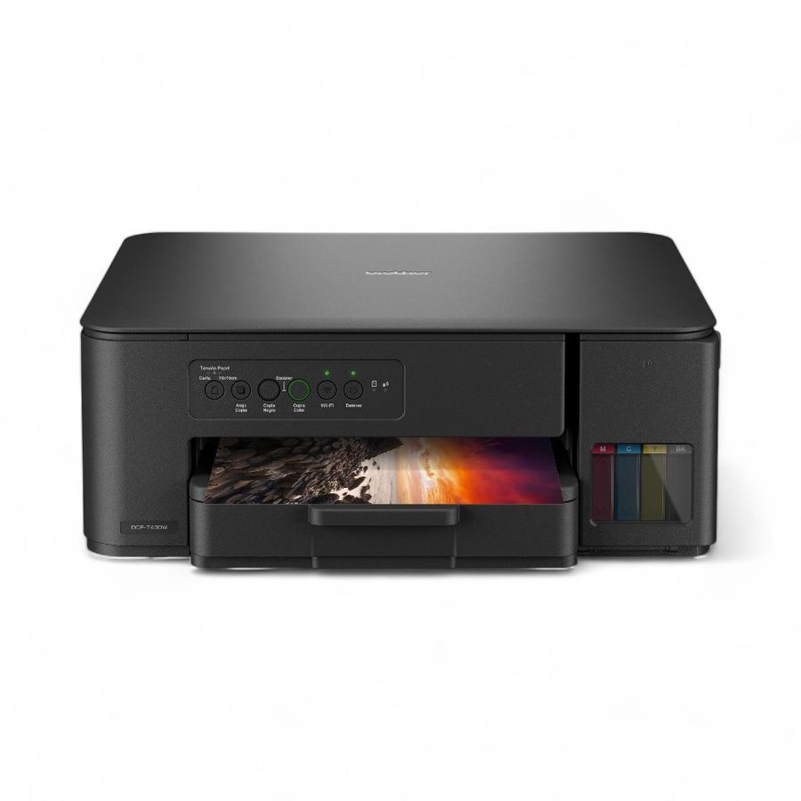 Impresora Multifuncional Brother DCP-T430W Inktank A Color