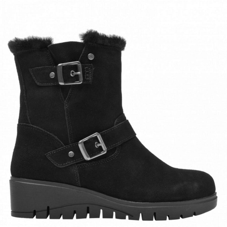 Botin Mujer Bruno Rossi Negro BH104
