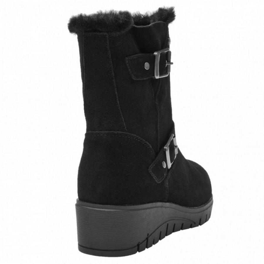Botin Mujer Bruno Rossi Negro BH104